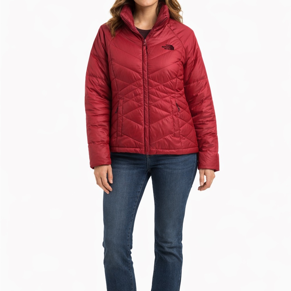 The North Face 550-Filled Size Medium Pink Winter Jacket